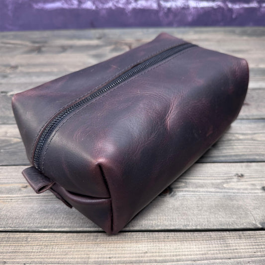 Leather Dopp Kit