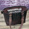 Everyday Leather Tote Dark Brown