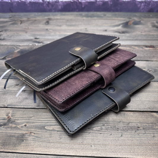 Leather A5 Notebook Cover