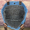 Everyday Tote with Full Leather bottom