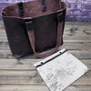 Everyday Leather Tote Dark Brown