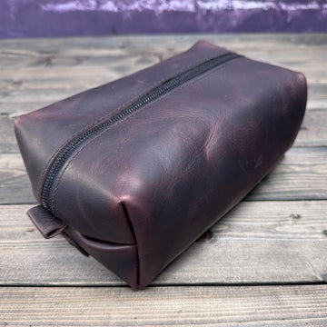 Leather Dopp Kit