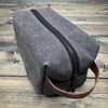 Waxed Canvas Dopp Kit