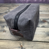 Waxed Canvas Dopp Kit
