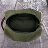 Waxed Canvas Dopp Kit