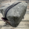 Waxed Canvas Dopp Kit