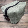 Waxed Canvas Dopp Kit